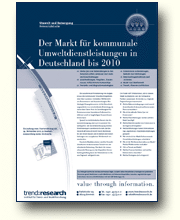 Studie: Der Markt für kommunale Umweltdienstleistungen in Deutschland bis 2010